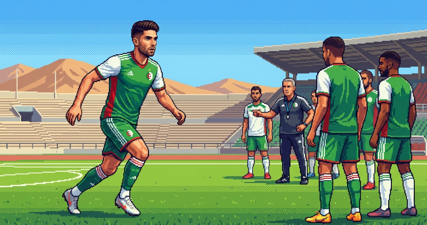 Luca Zidane Algeria World Cup 2026 Zidane son