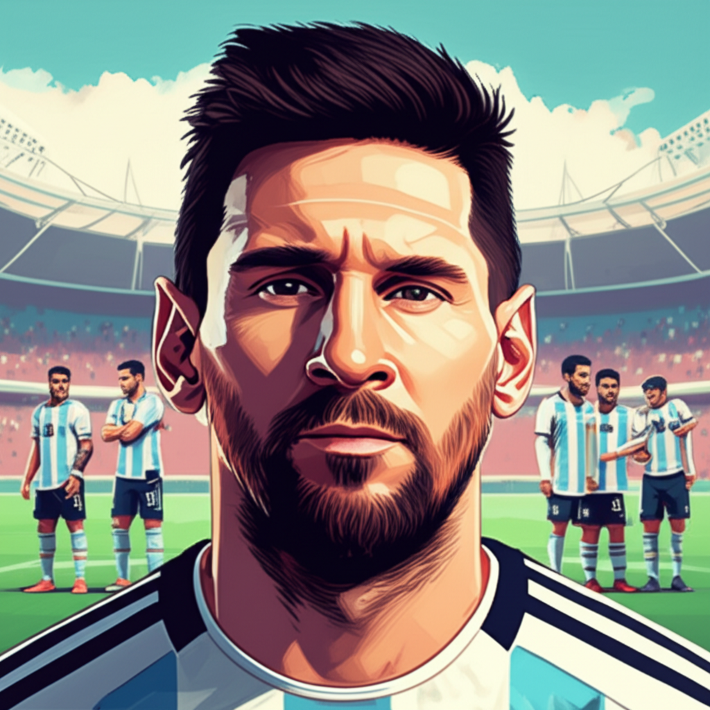 Argentina national team preparing for World Cup title defense