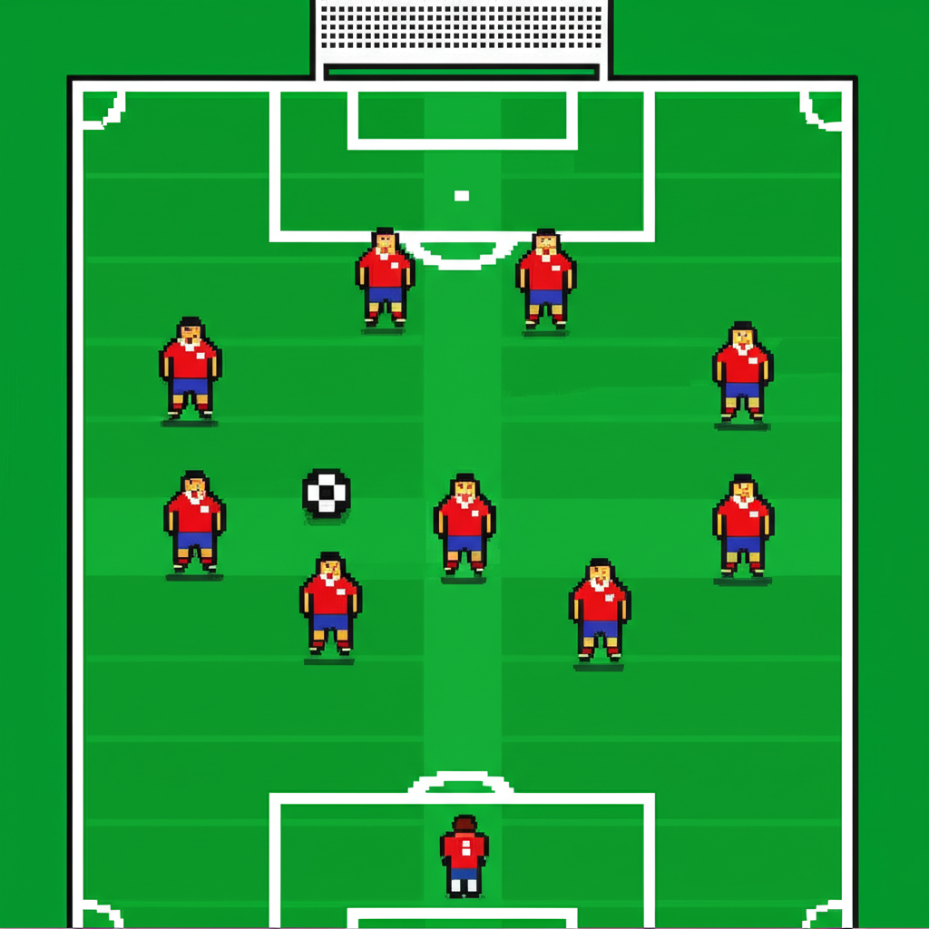 Alphonso Davies split composition showing defensive and attacking positions