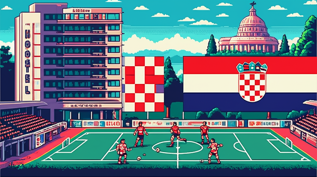 Croatian national team base camp preparations in Alexandria, Virginia