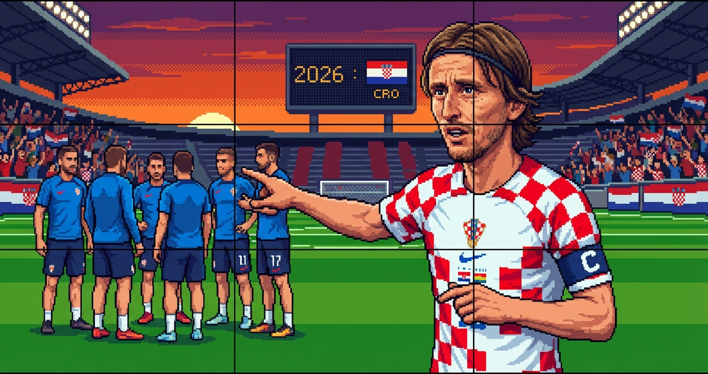 Luka Modrić Croatia captain World Cup 2026 final tournament