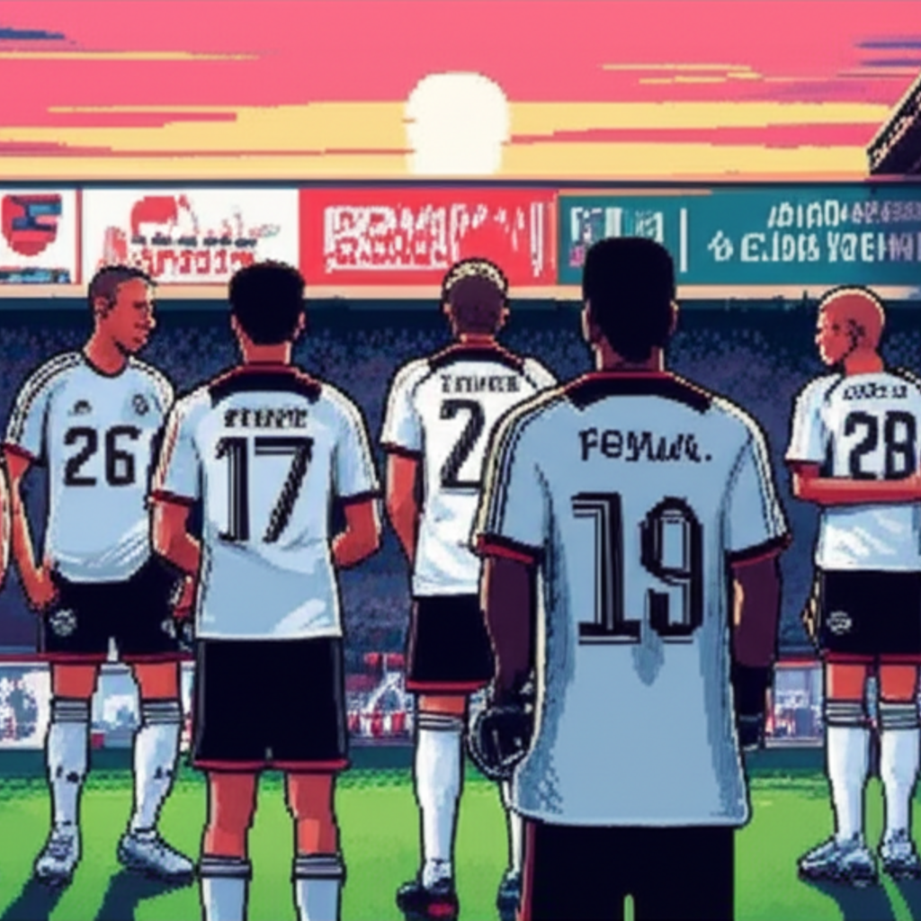 German national team players in training preparing for World Cup 2026