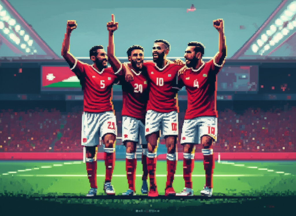 Jordan national team preparing for historic World Cup 2026 debut