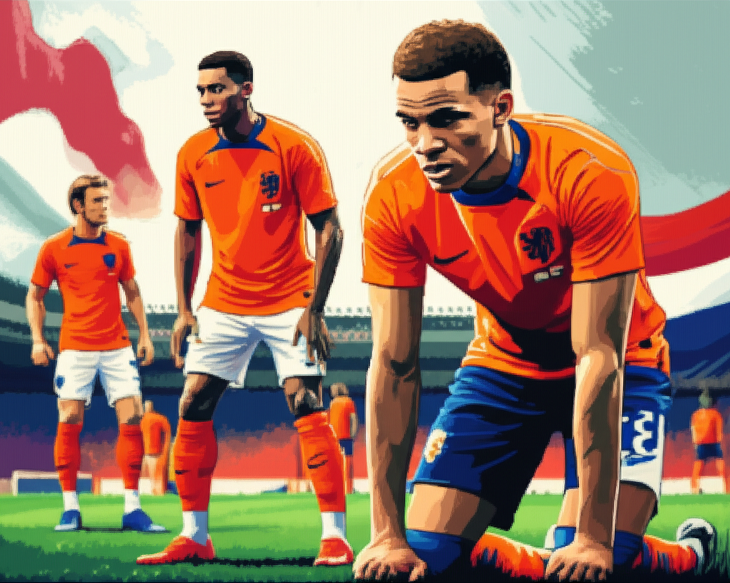 Netherlands national team preparing for World Cup friendly against Algeria