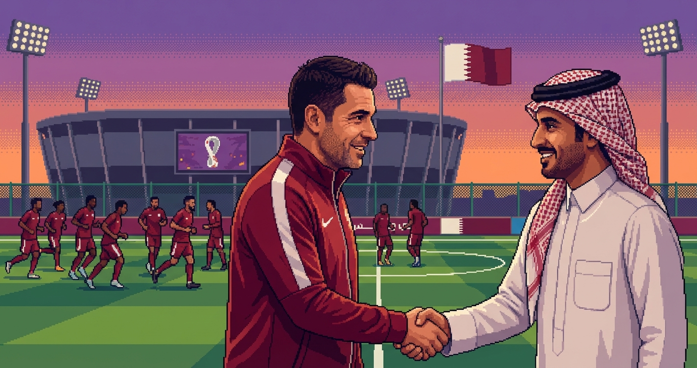 Qatar coach Márquez López World Cup 2026 contract extension