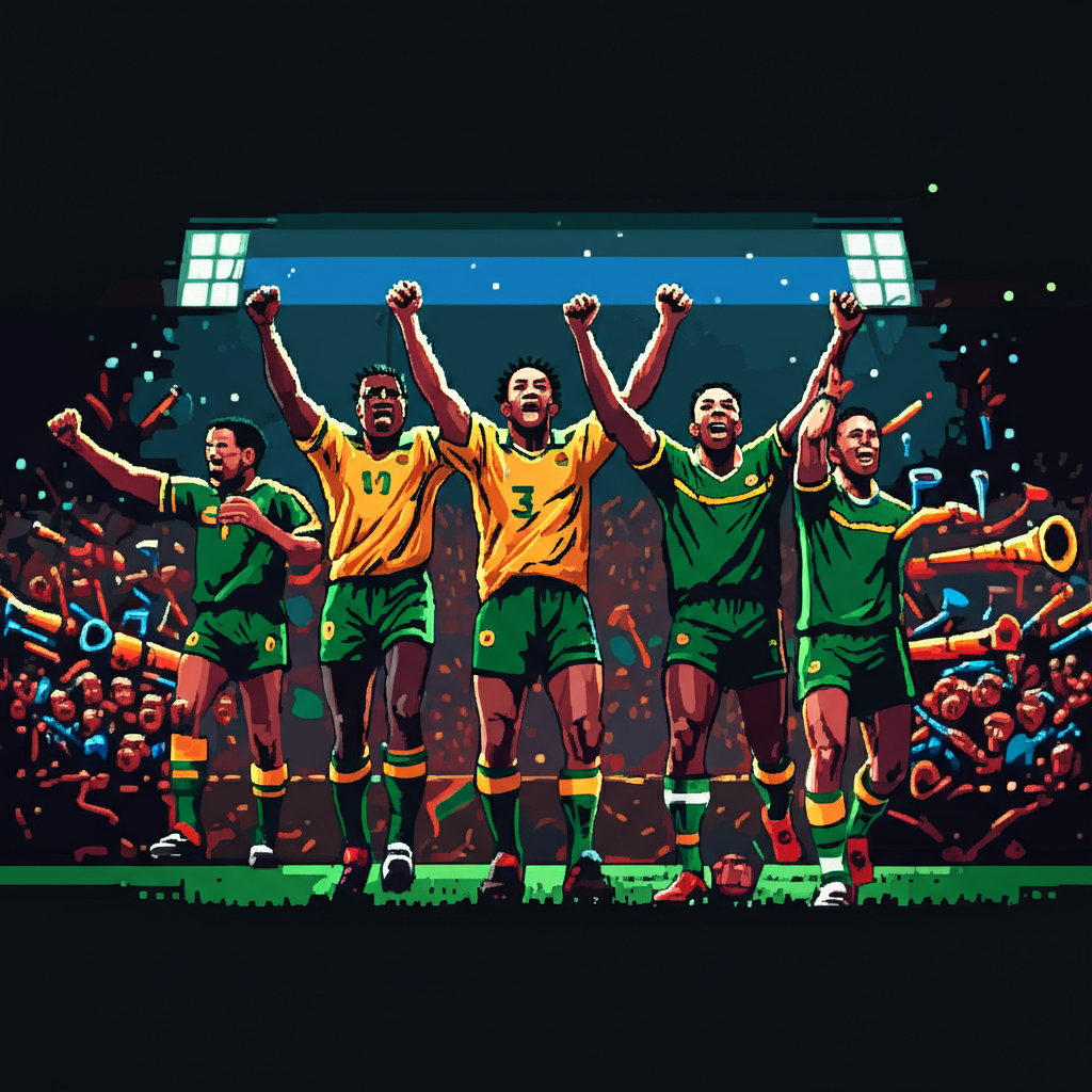 Bafana Bafana celebrate historic World Cup 2026 qualification