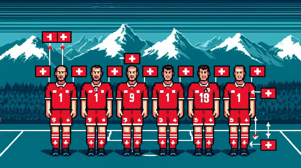 Pixel art illustration for Switzerland: The Underrated Giants That Nobody Wants to Face