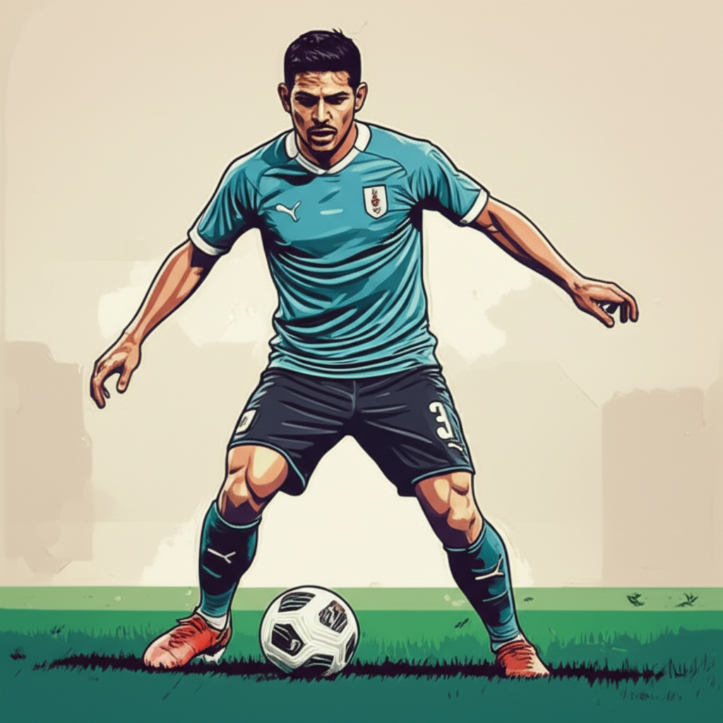 Uruguay national team under Marcelo Bielsa preparing for World Cup 2026